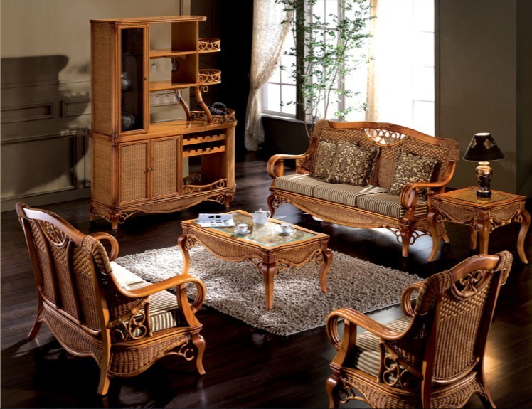 William Rattan Living Room Unicane Furniture