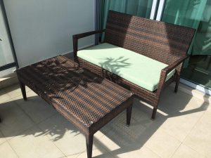 Outdoor sofa set