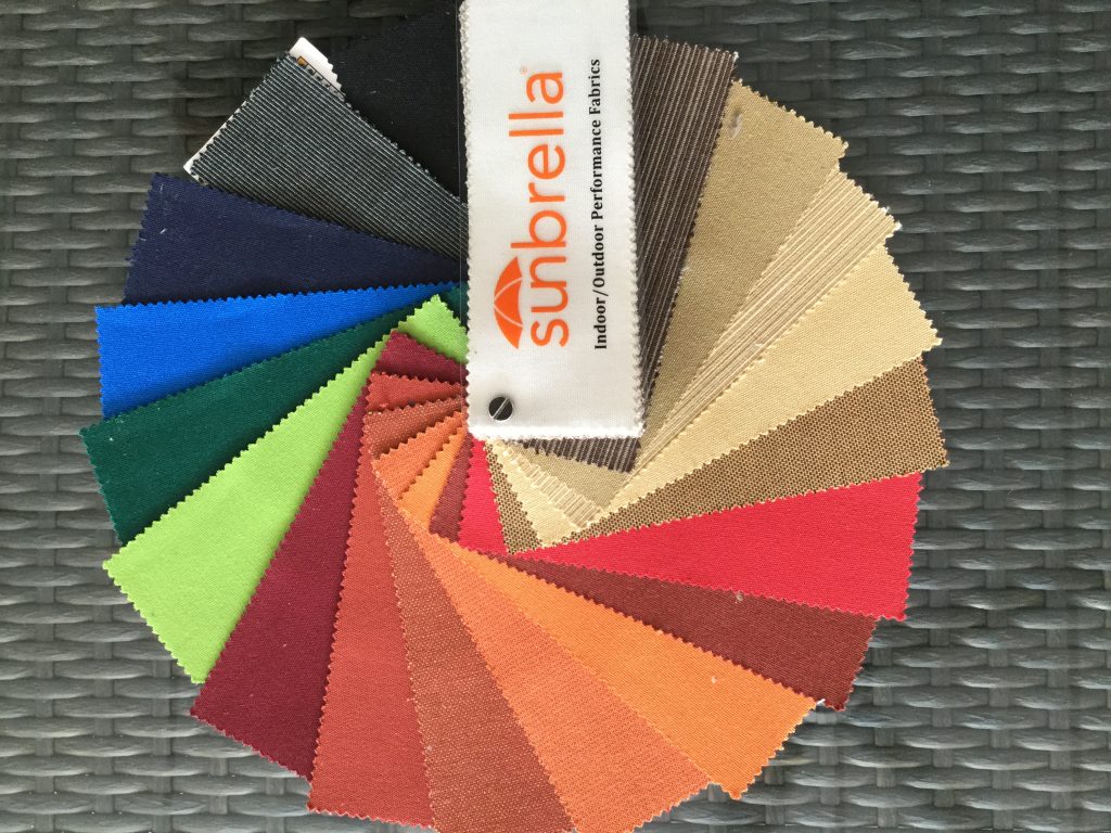 Sunbrella color chart 1 Unicane Furniture